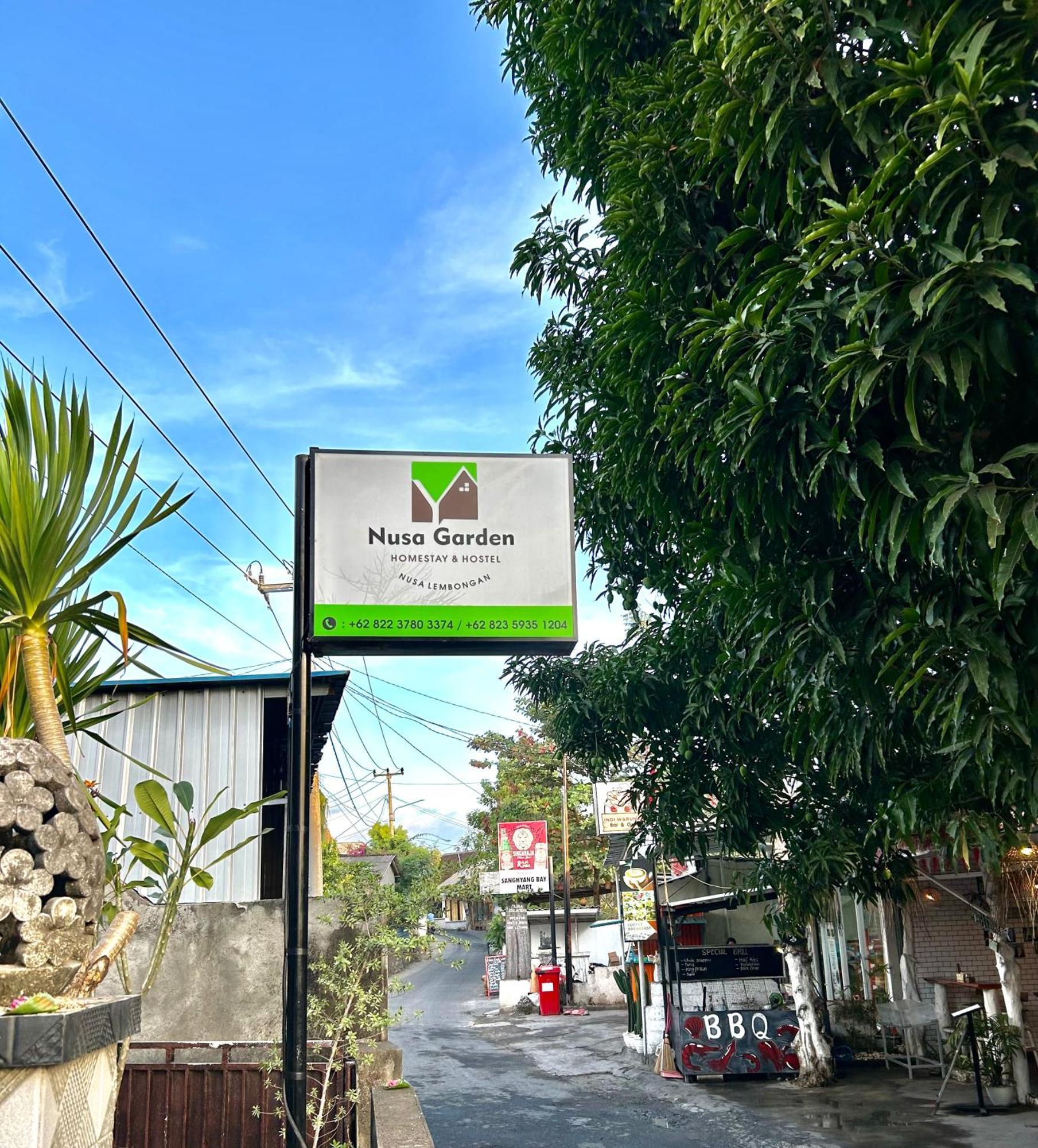 Nusa Garden Homestay Lembongan Zewnętrze zdjęcie
